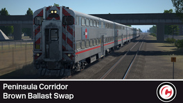 Peninsula Corridor Brown Ballast Swap