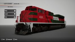 Ferromex SD70ACE 4130 Ex Ferrosur