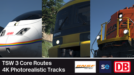TSW 3 Core Routes: 4k Photorealistic Tracks