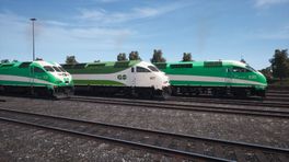 GO Transit MP40PH-3C & Bombardier Bi-level Coaches (full consist)