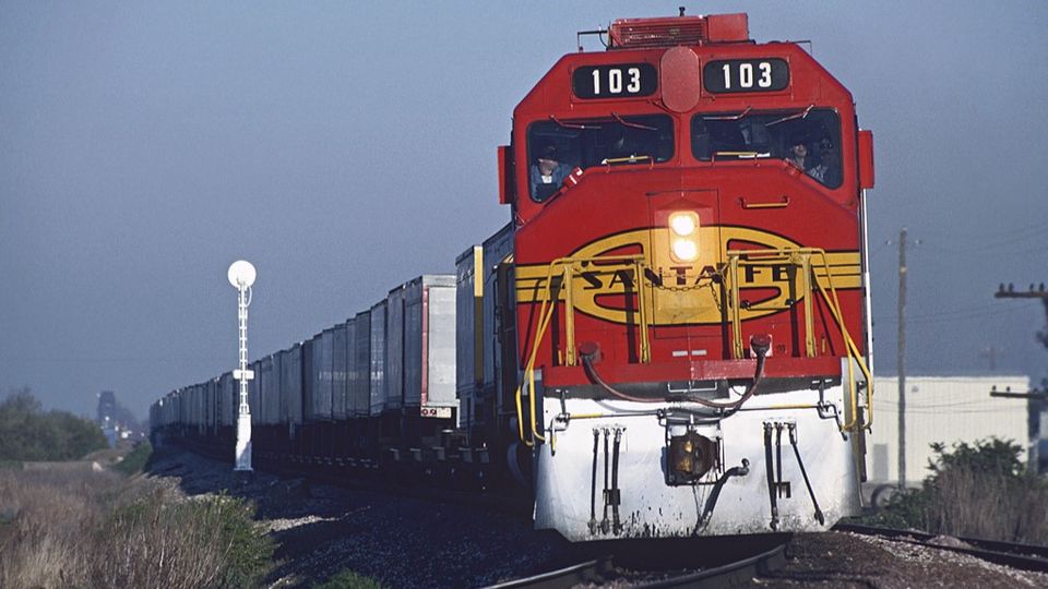 Santa Fe EMD FP45 #97, #100, #101, #103, #105 & #106 Searchlight ...