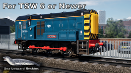 08790 - BR Blue/Orange Cantrail Stripes