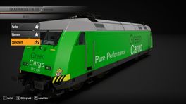 Green cargo repaint