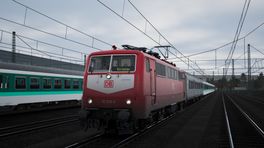 DB BR 111 111 214-3 in Orient Red (Orientrot) Reskin (SHB)