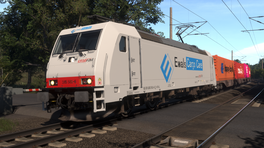 Crossrail---ECC TRAXX '185 581' (DRA 185 Livery)