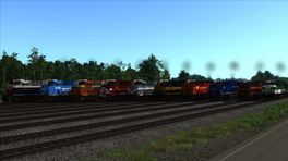 NS Heritage ES44's Weathered (Searchlight Simulations compatible only)