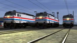 Amtrak GE E60MA Phase III "Pre-Modified"