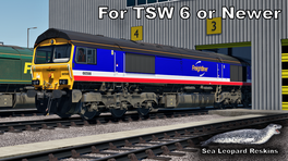 66598 - CMA CGM Blue/Freightliner