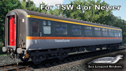 Mark 2a FK - London & South East Rail/Thames Express