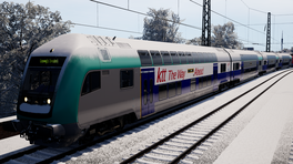 KCR KTT Kinki Sharyo Double Decker (DRA Dostos Livery)