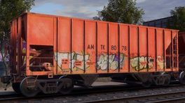 Amtrak MOW Hopper